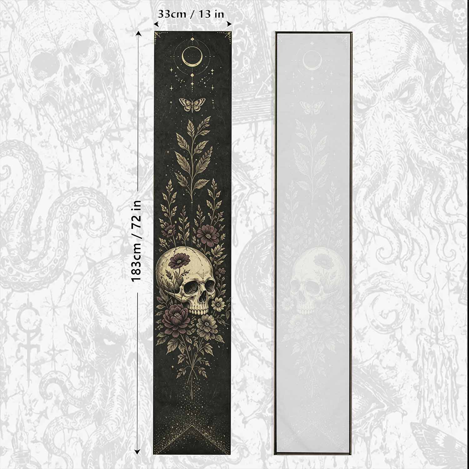 Bones & Wildflowers Table Runner