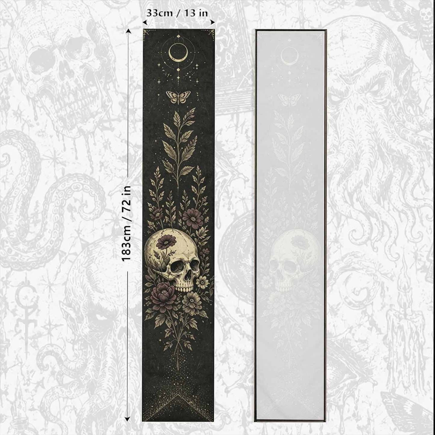 Bones & Wildflowers Table Runner