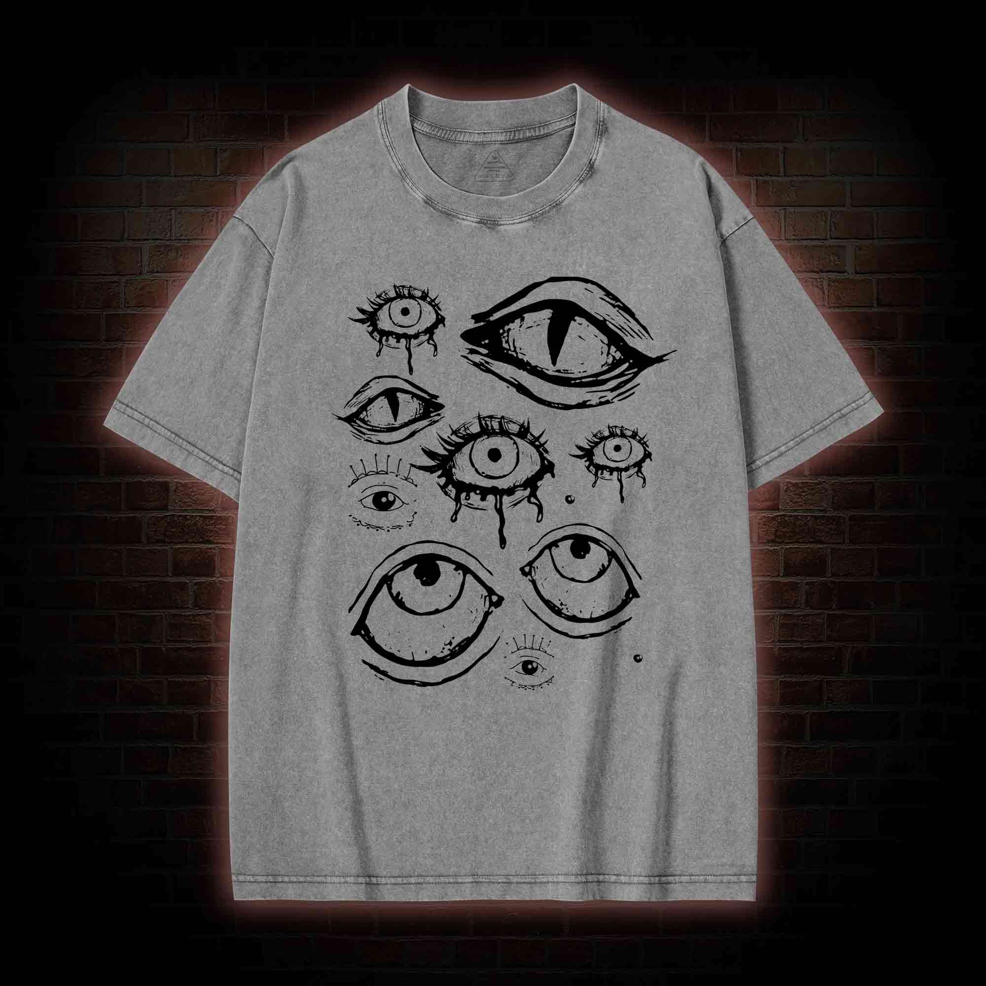 Grunge Eye Washed T-shirt