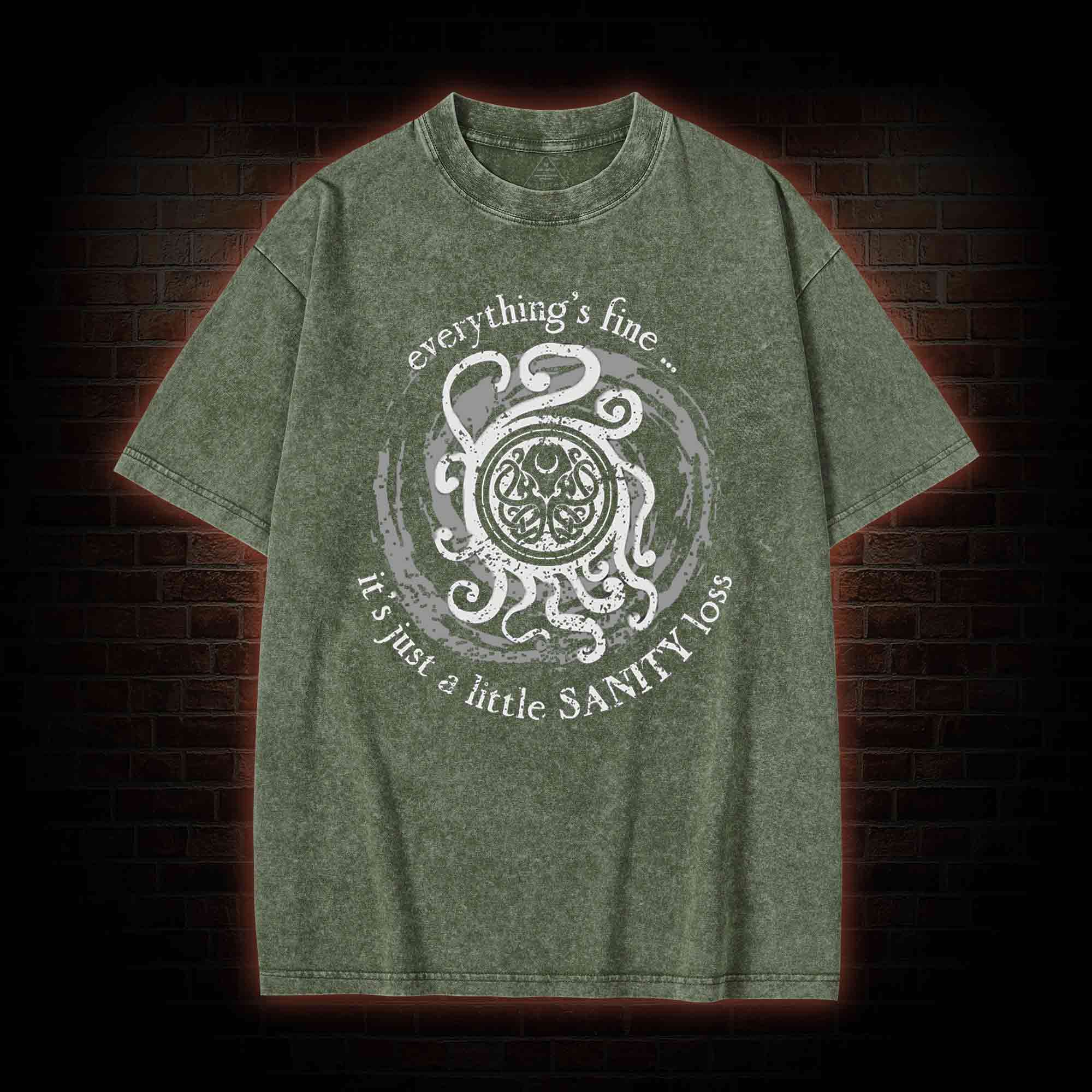 Sanity Loss Washed T-shirt