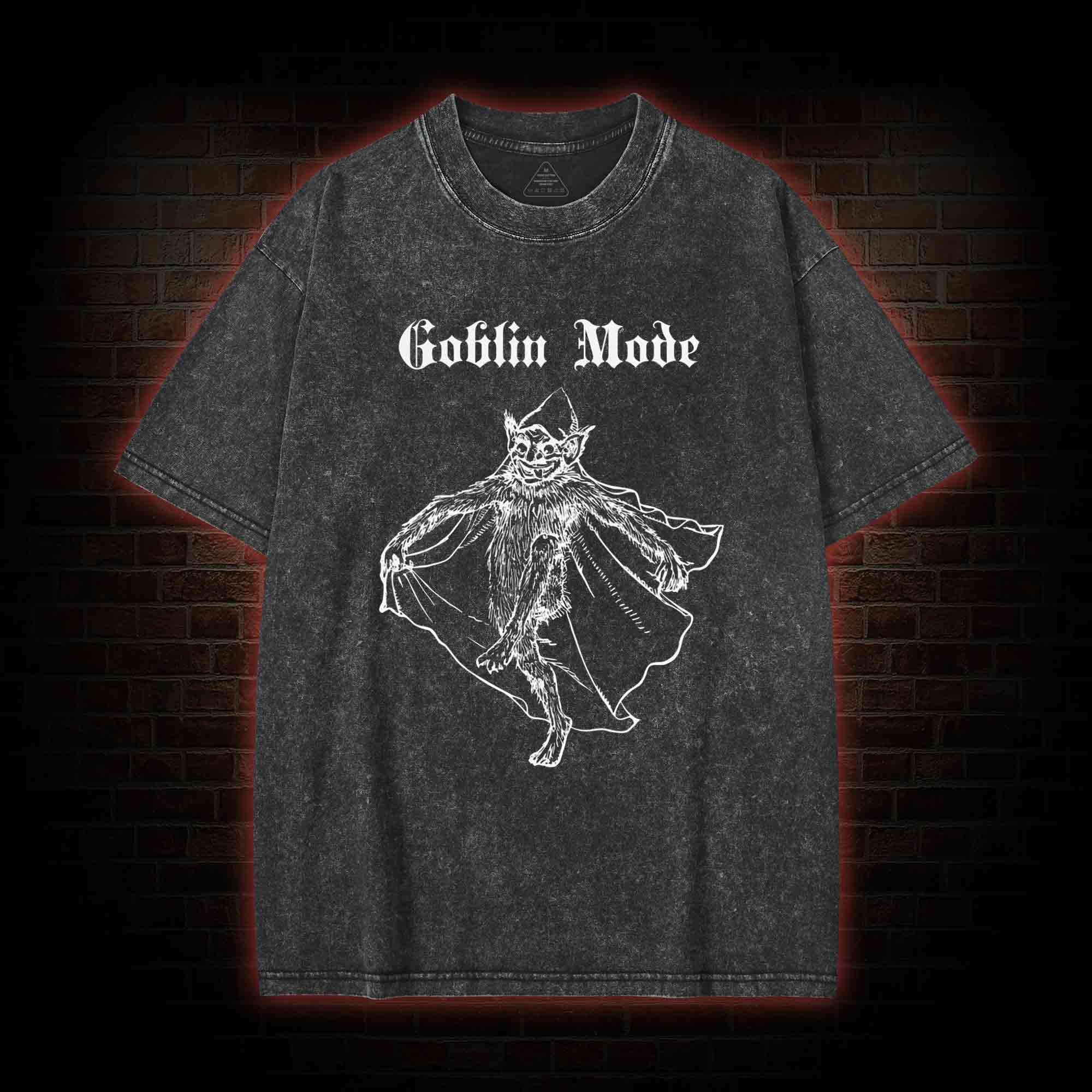 Goblin Mode Washed T-shirt