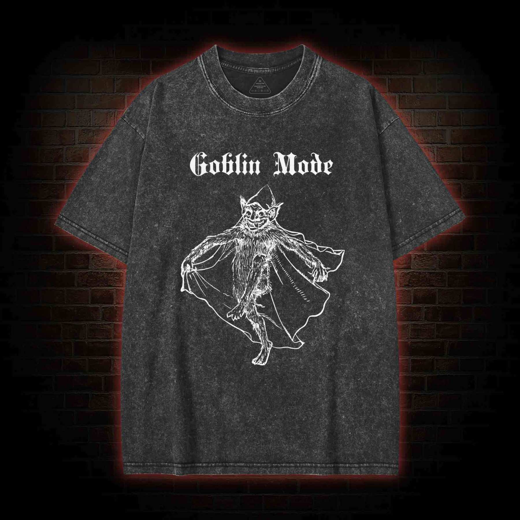 Goblin Mode Washed T-shirt