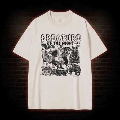 Creature of the Night Washed T-shirt