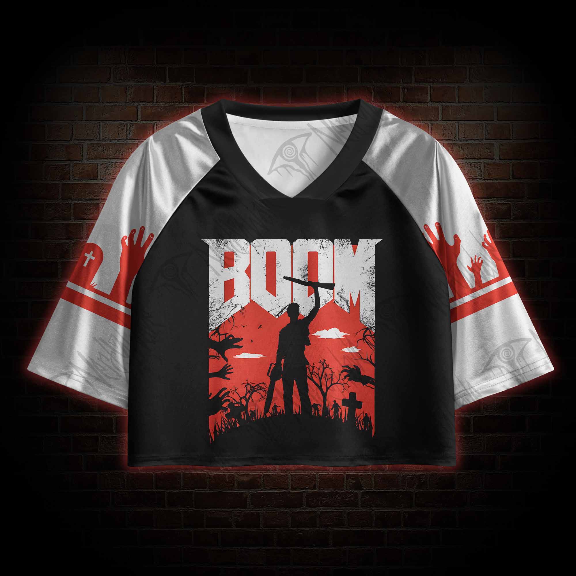 Groovy '81 Crop Sports Jersey