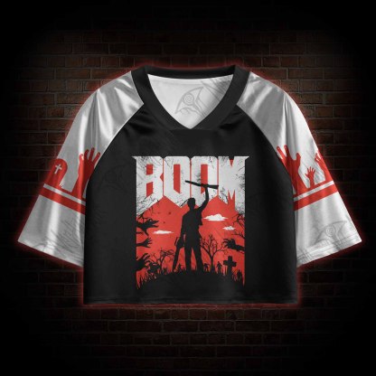 Groovy '81 Crop Sports Jersey