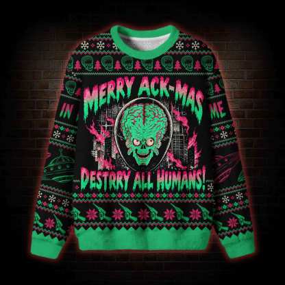 Merry Ack-Mas Ugly Sweatshirts