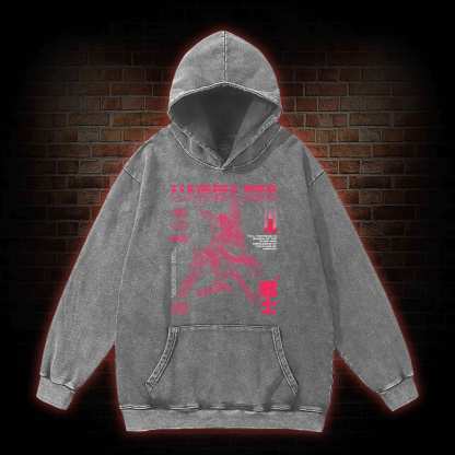 Maidenless Warrior Washed Hoodie