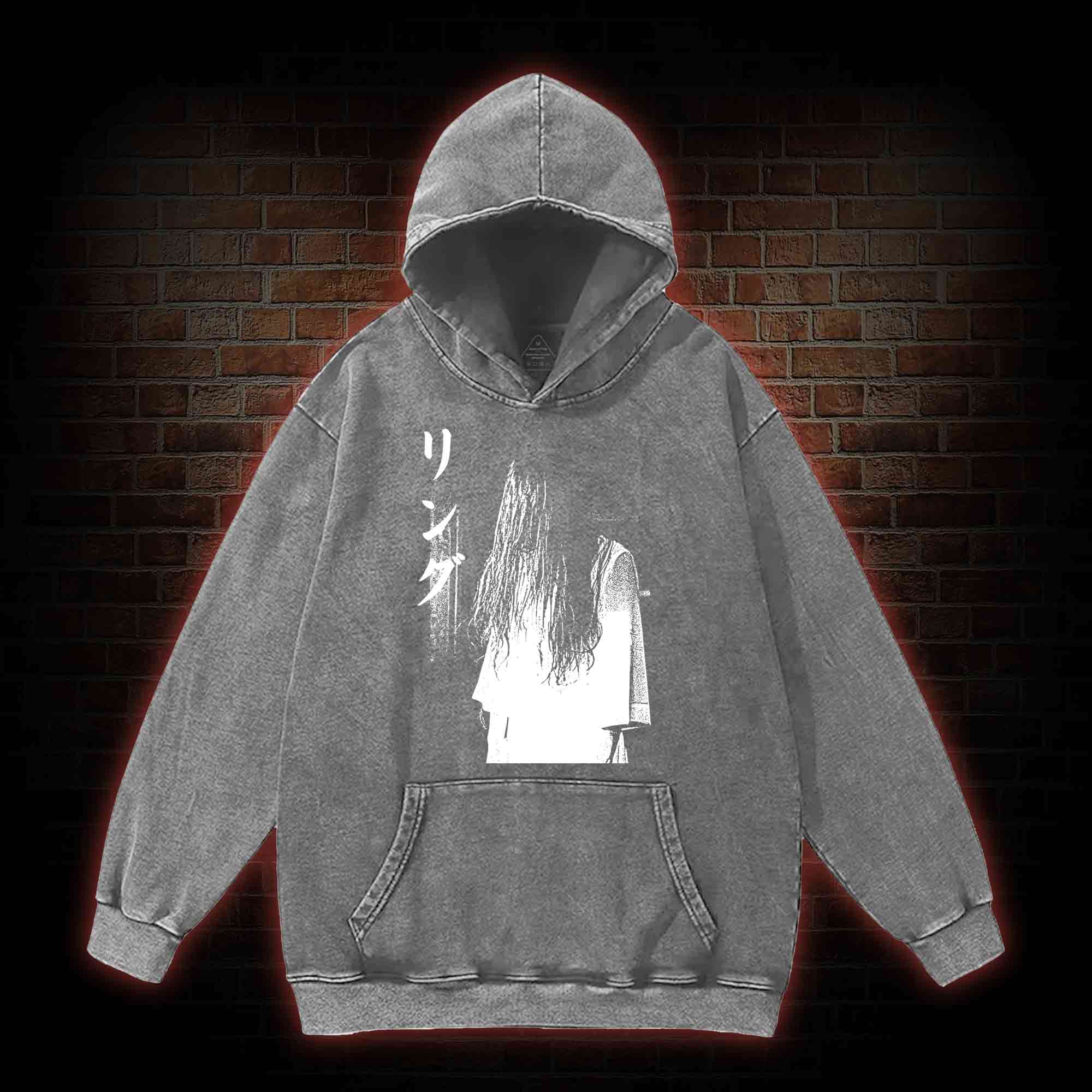Vintage Ghost Washed Hoodie