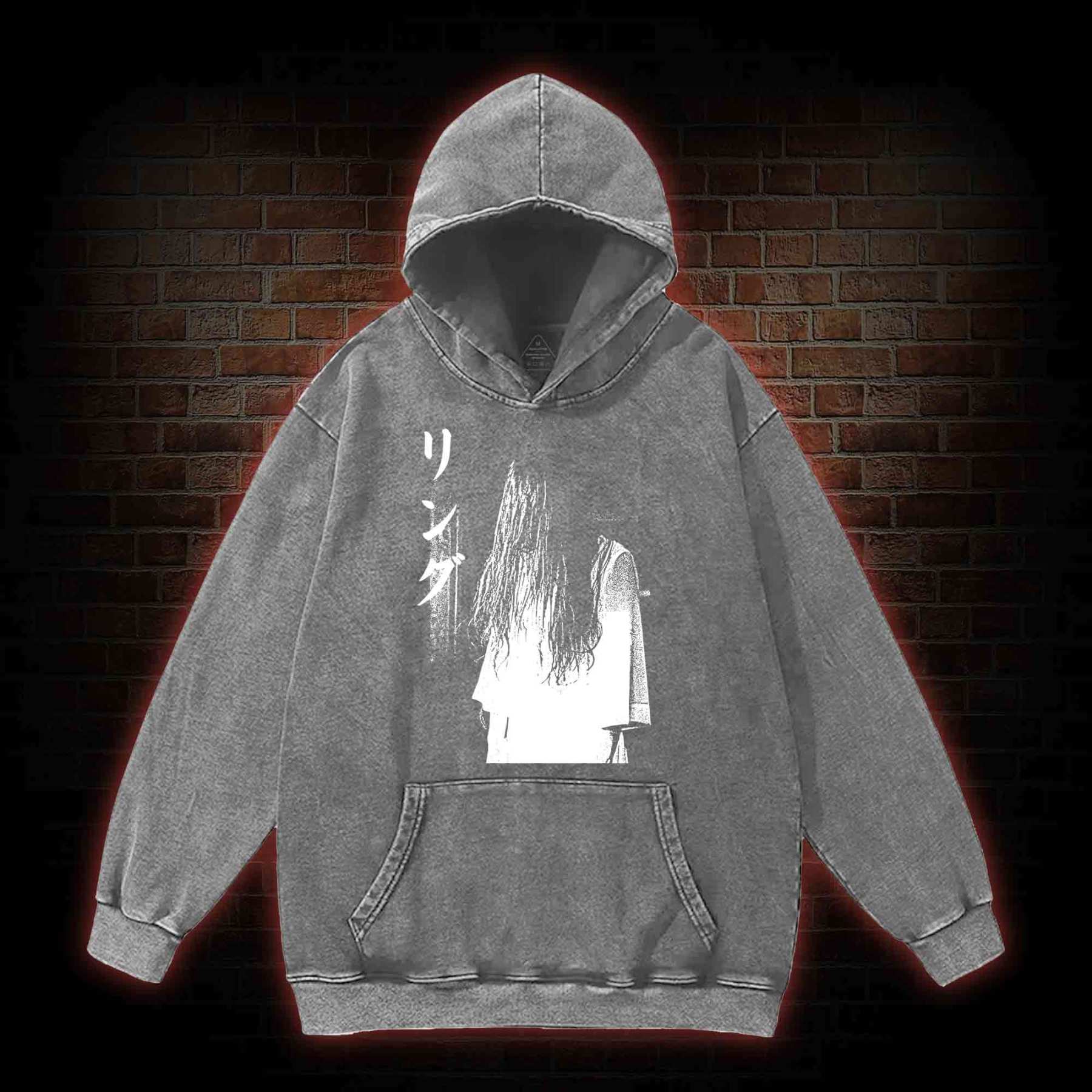 Vintage Ghost Washed Hoodie