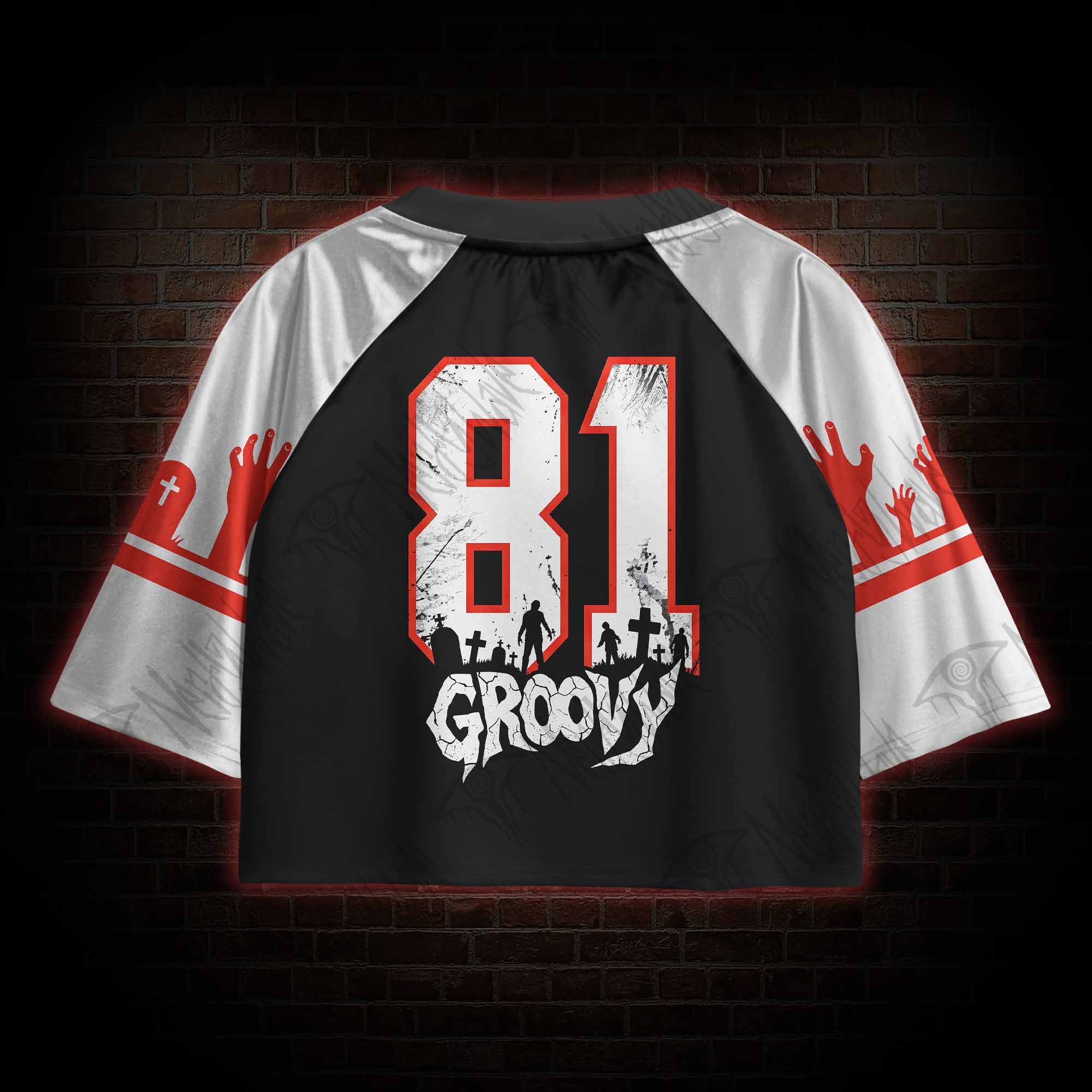Groovy '81 Crop Sports Jersey