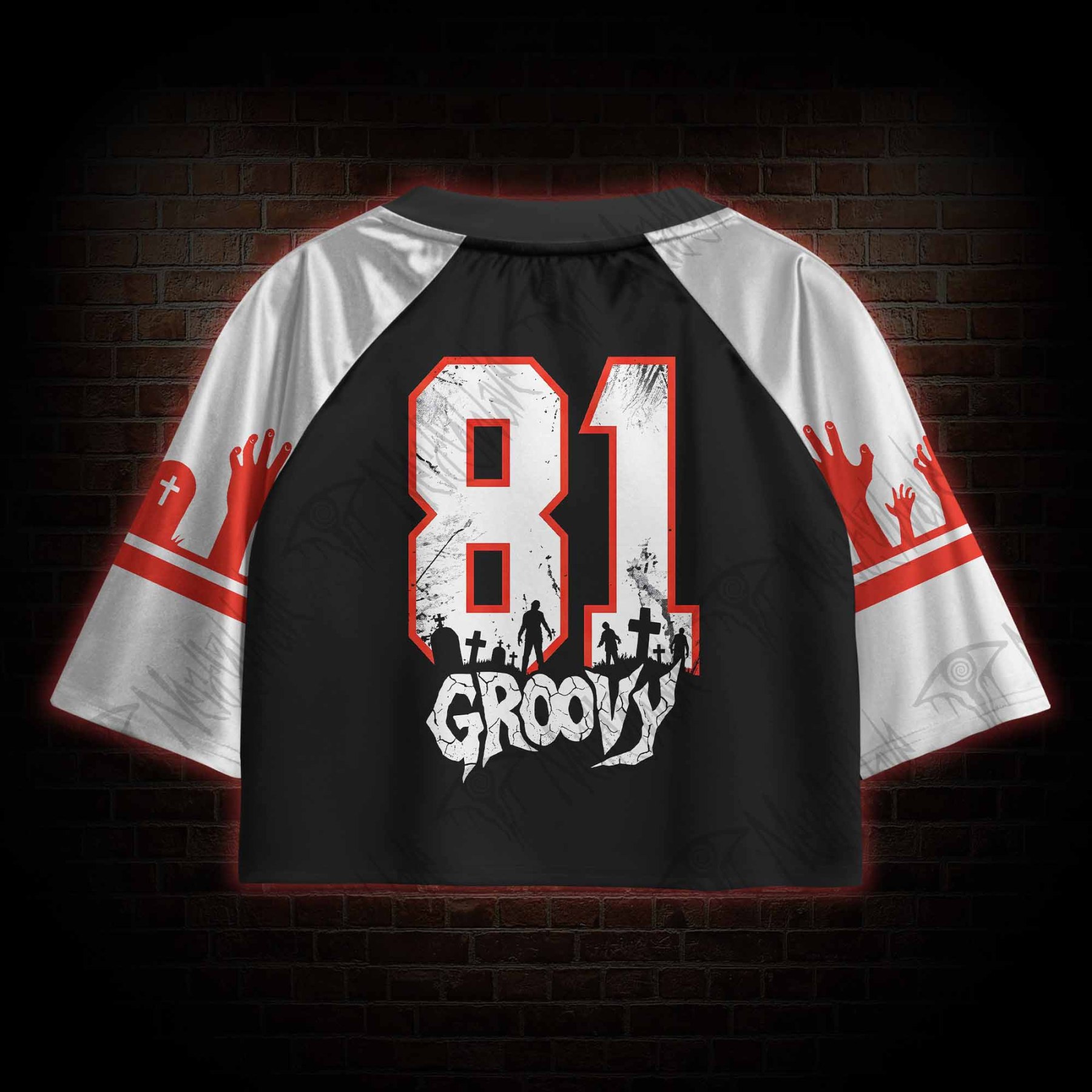 Groovy '81 Crop Sports Jersey