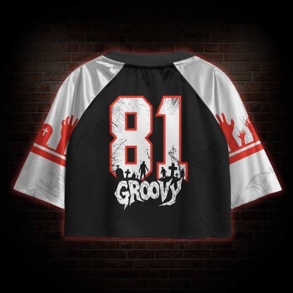 Groovy '81 Crop Sports Jersey