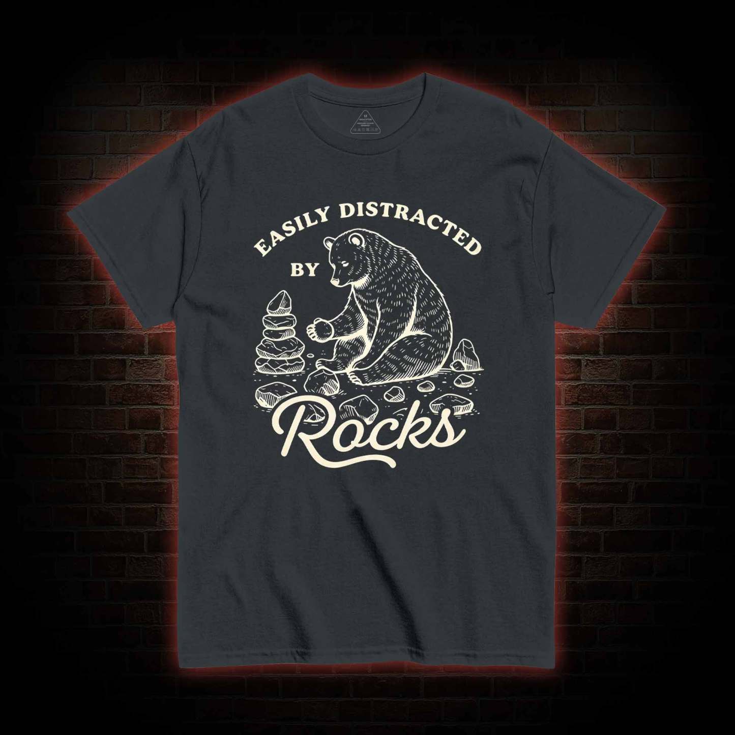 Easily Distracted by Rocks T-shirt