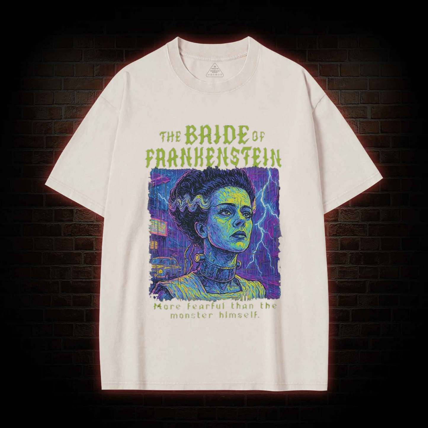 Bride of Frankenstein Washed T-shirt
