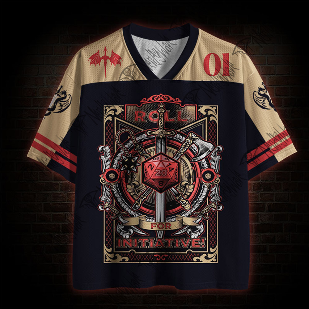 Roll for Initiative Mesh Jersey
