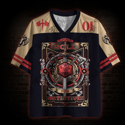 Roll for Initiative Mesh Jersey