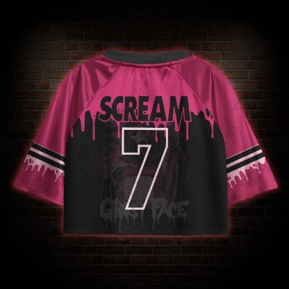Call Me Crop Sports Jersey