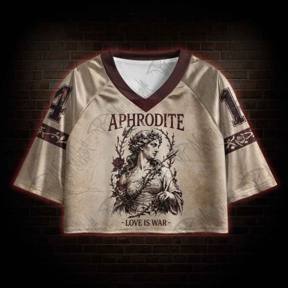 Love is War Crop Sports Jersey