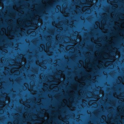 Deep Sea Monster Lightweight Hawaiian Shirt