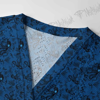  Deep Sea Monster Pointelle Cardigan