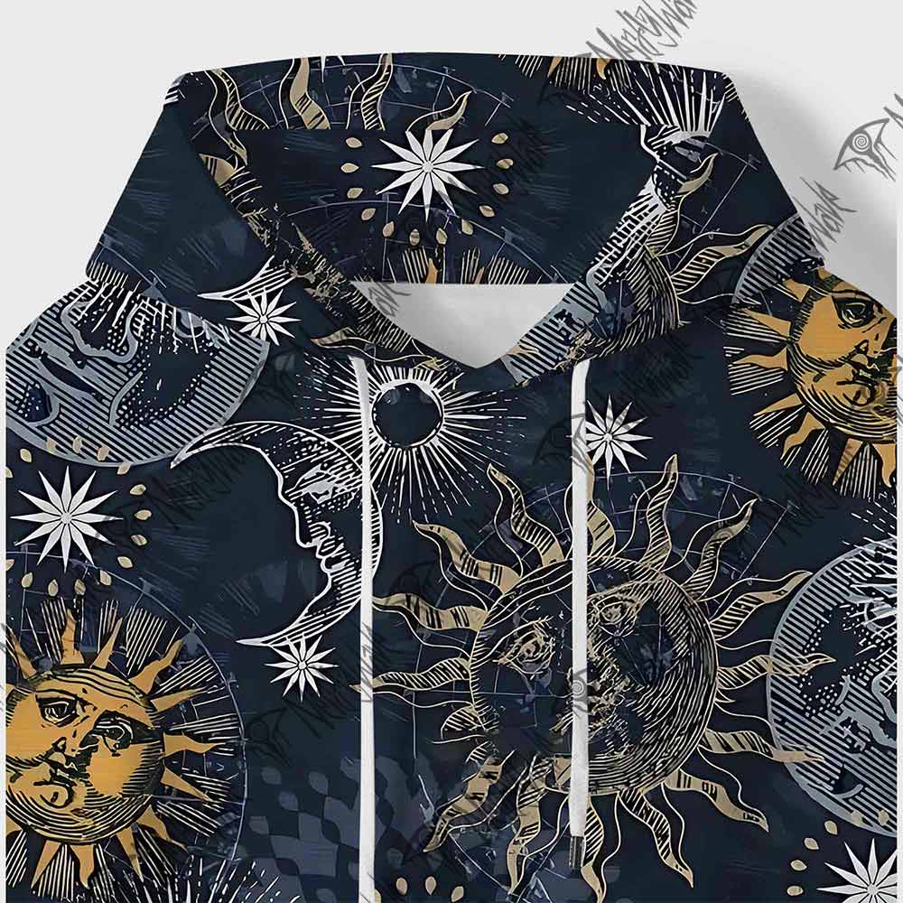 Astrology All Over Print Scuba Hoodie
