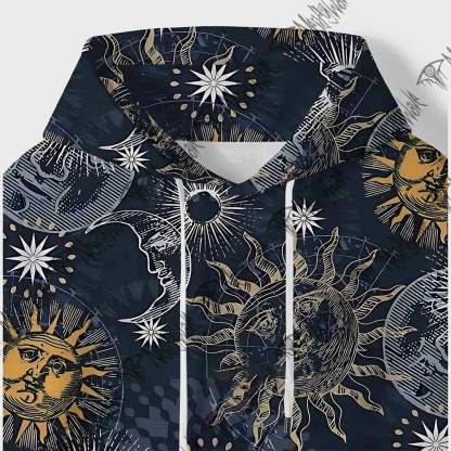 Astrology All Over Print Scuba Hoodie