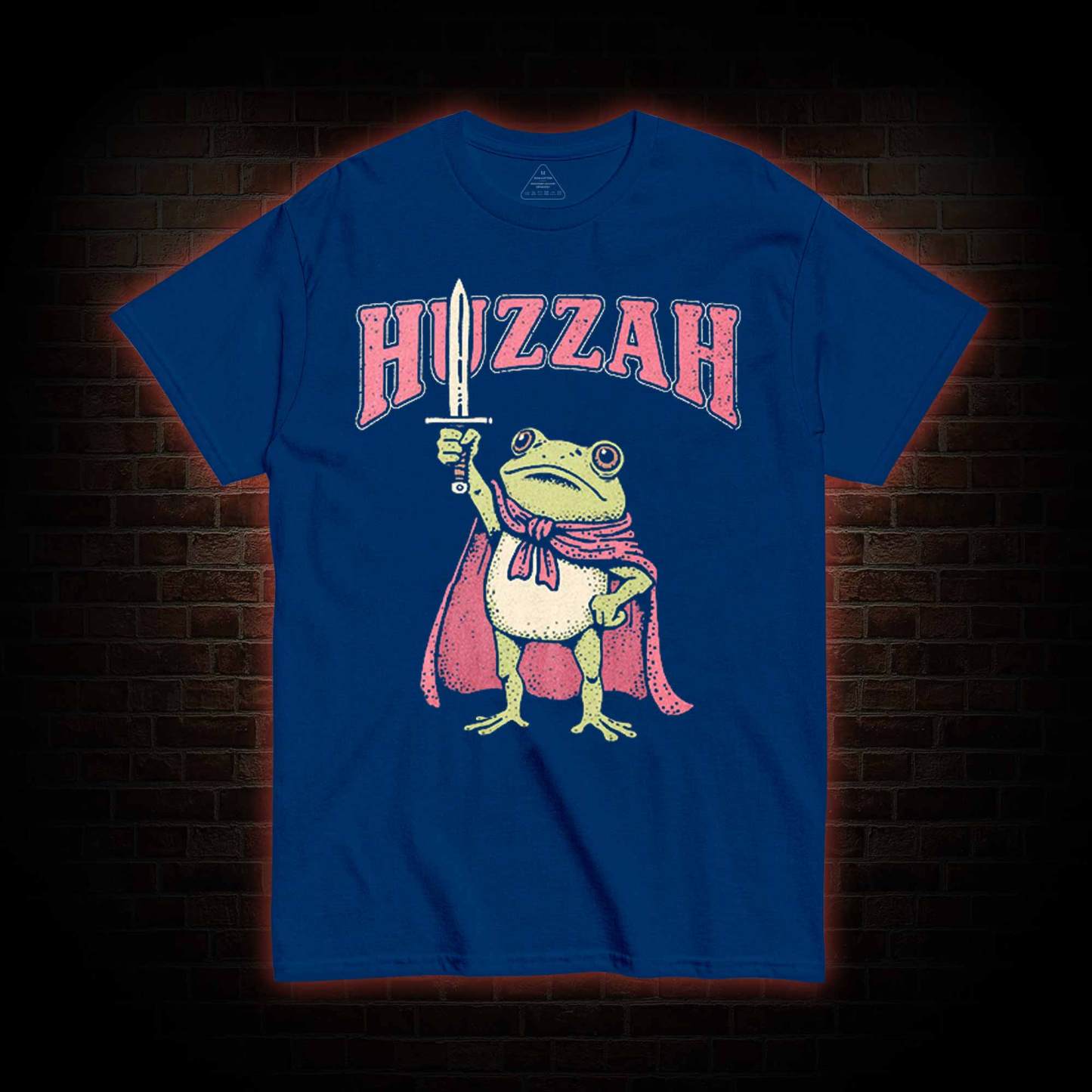 Huzzah Frog with Sword T-shirt
