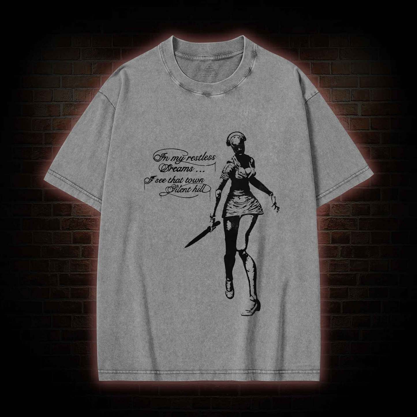 In My Restless Dreams... Washed T-shirt