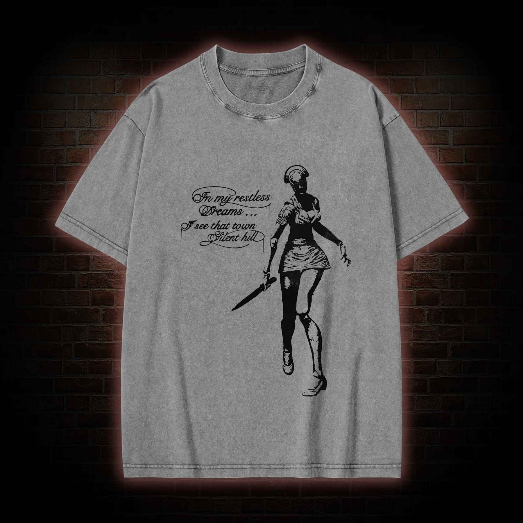 In My Restless Dreams... Washed T-shirt