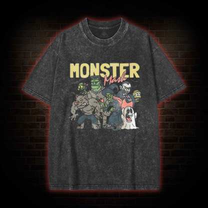 Ghost Halloween Washed T-shirt