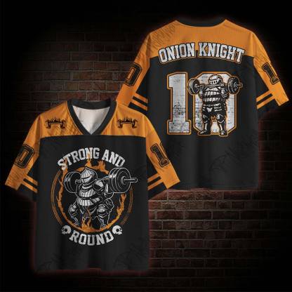 Strong and Round Mesh Jersey