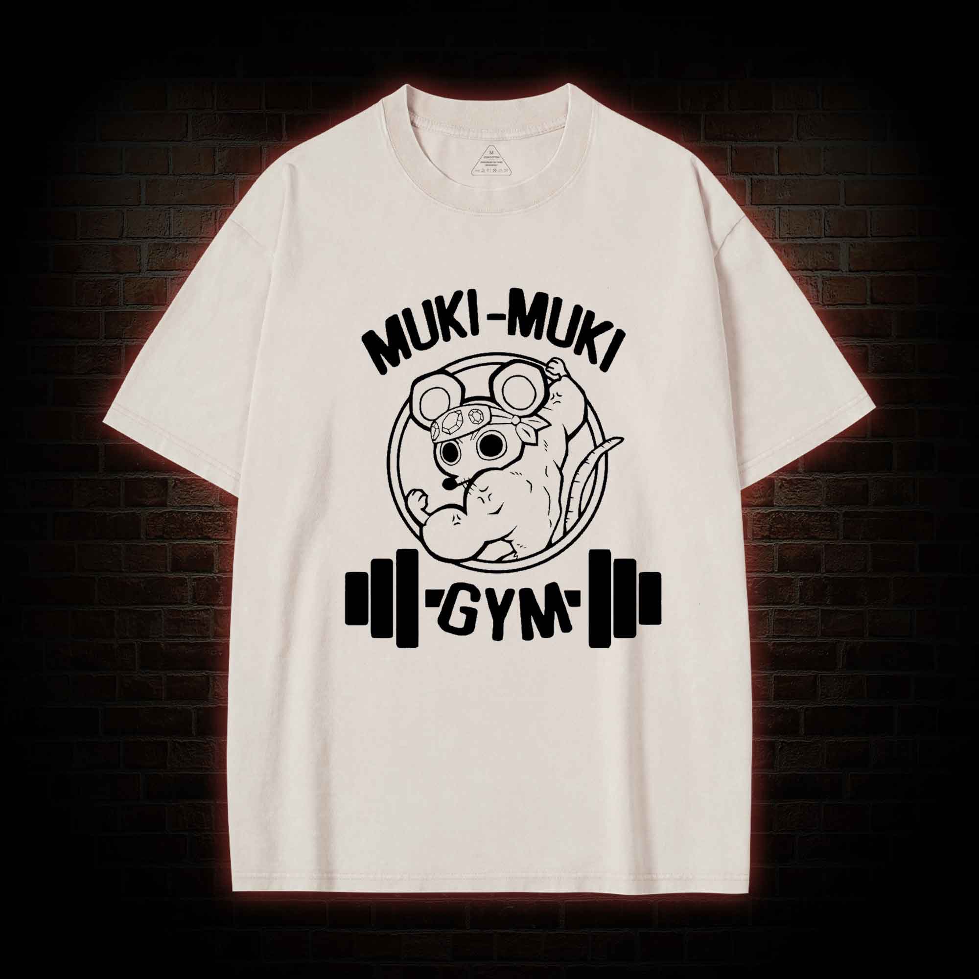 Mouse Workout Washed T-shirt