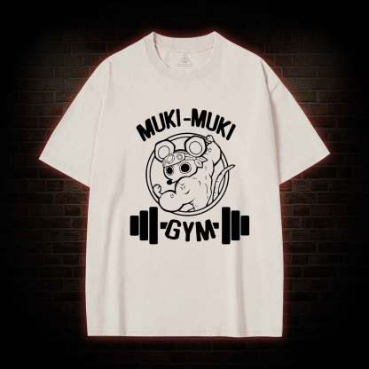 Mouse Workout Washed T-shirt