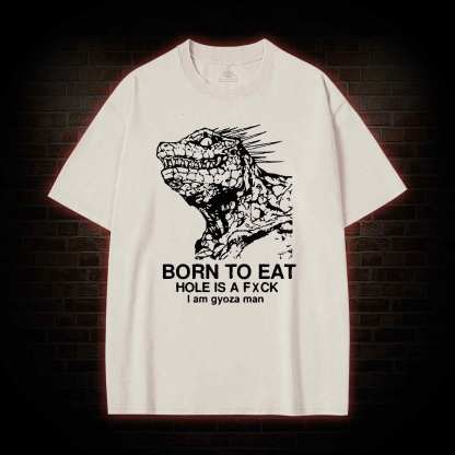 Born to Eat Washed T-shirt