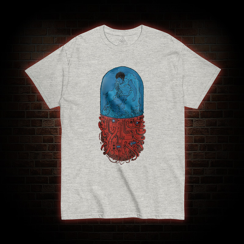 Tetsuo Neo-tokyo 80's Sci-fi Movie T-shirt