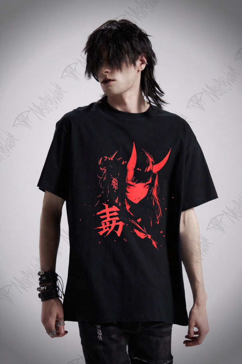 Cool Scary Crazy Anime Japan Manga T-shirt
