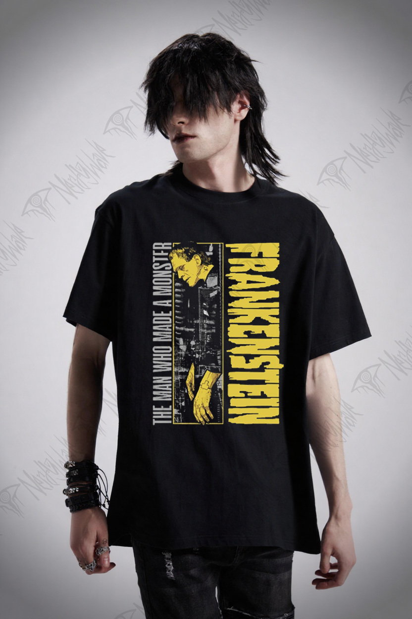 The Man Who Made A Monster Frankenstein T-Shirt