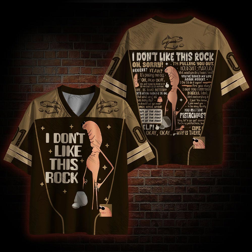 I Don't Like This Rock Meme Mesh Jersey