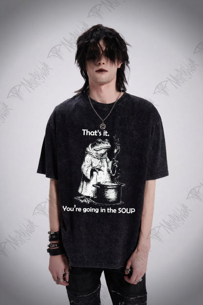 That's It. You're Going in the Soup Washed T-shirt