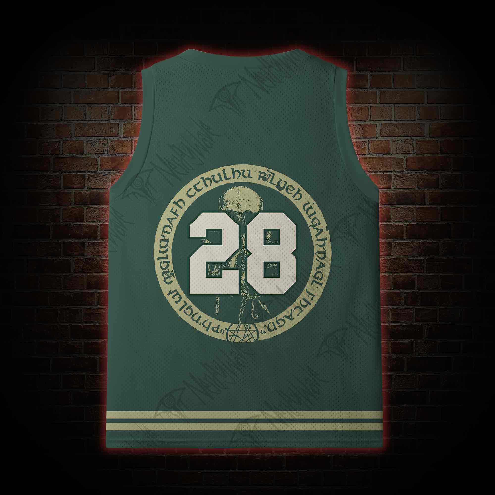 Cthulhu Vintage Mesh Jersey Tank Top