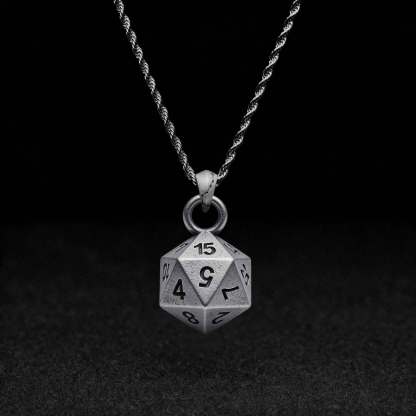 Dice Sculptural Necklace