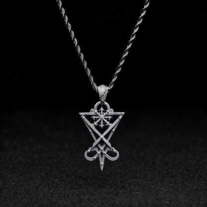 Lucifer Seal Sculptural Necklace