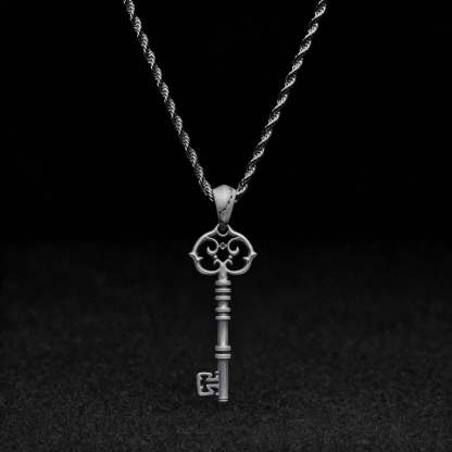 Key Sculptural Necklace