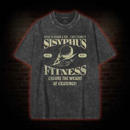 Sisyphus Fitness Washed T-shirt