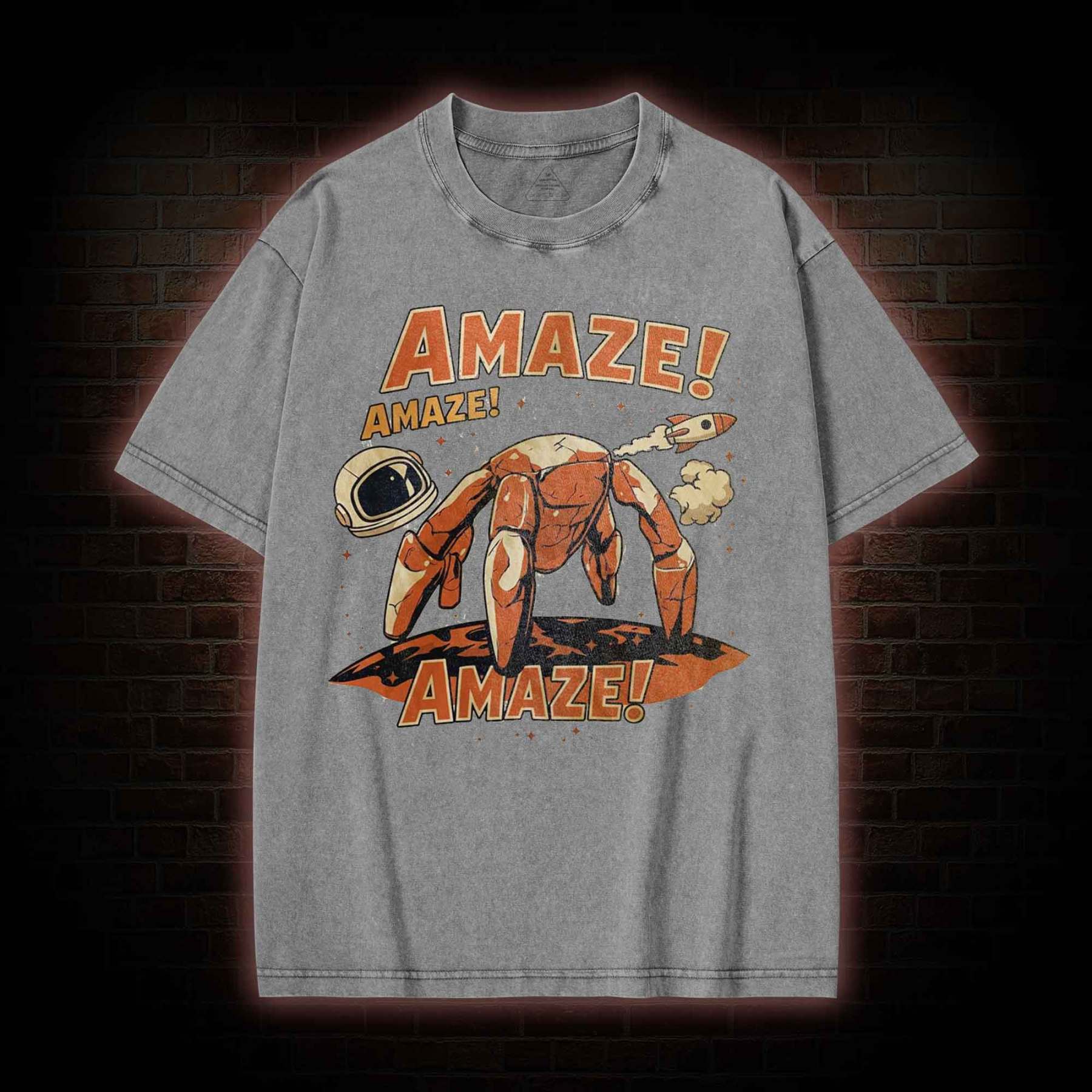 Amaze! Amaze! Amaze! Washed T-shirt