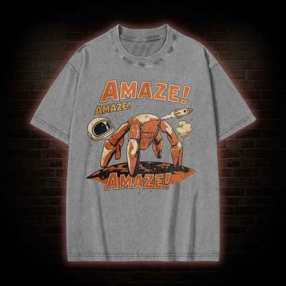 Amaze! Amaze! Amaze! Washed T-shirt