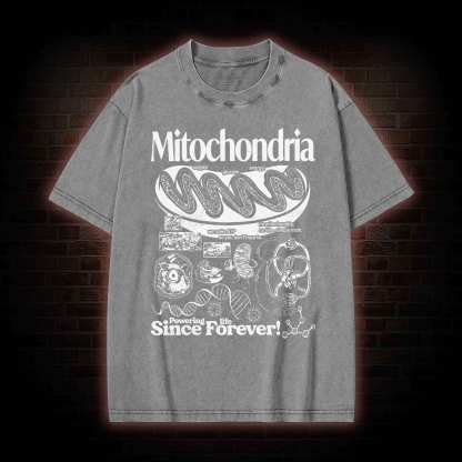 Mitochondria Vintage Washed T-shirt