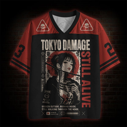 Broken Outside Mesh Jersey