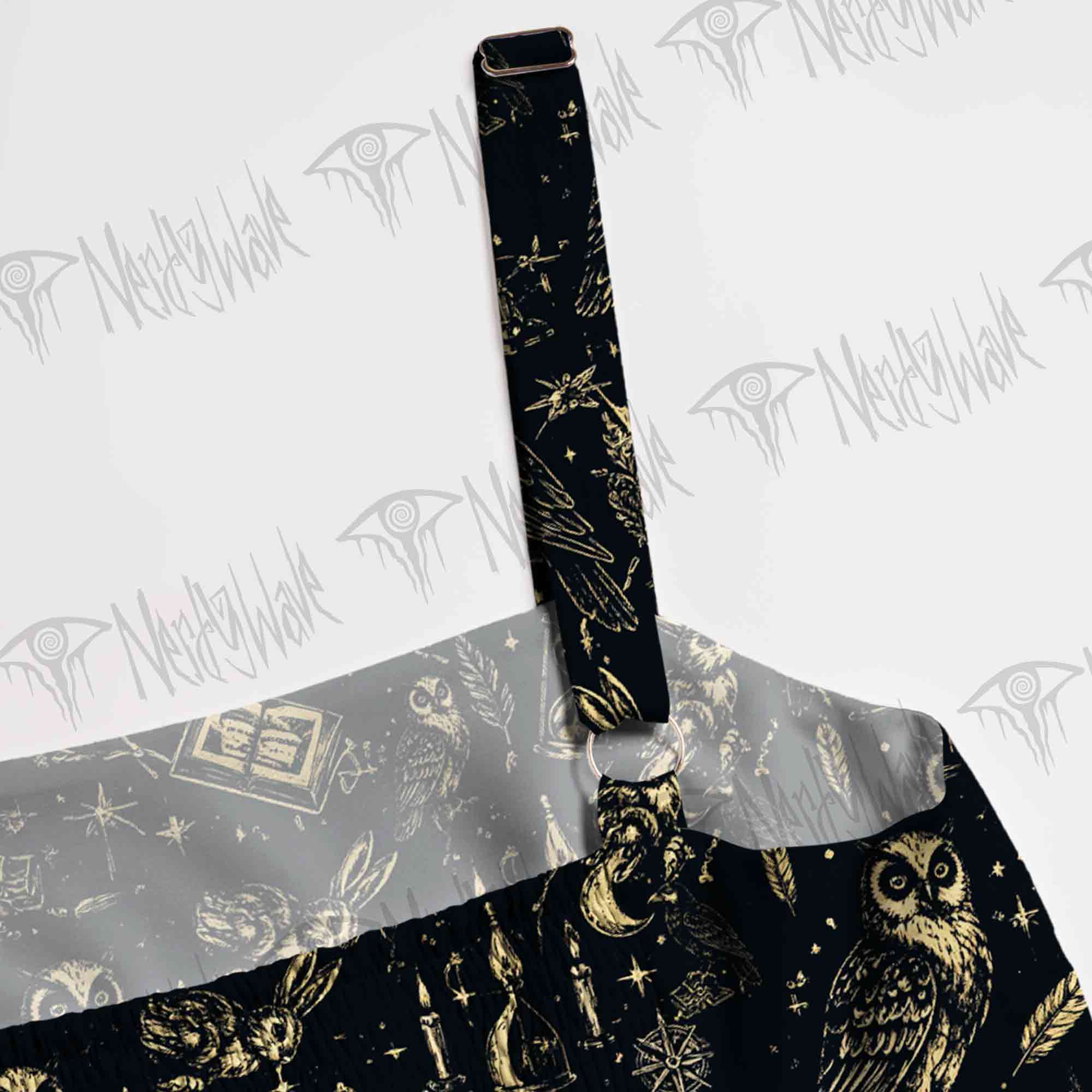 Celestial Familiars Wide Straps Maxi Dress