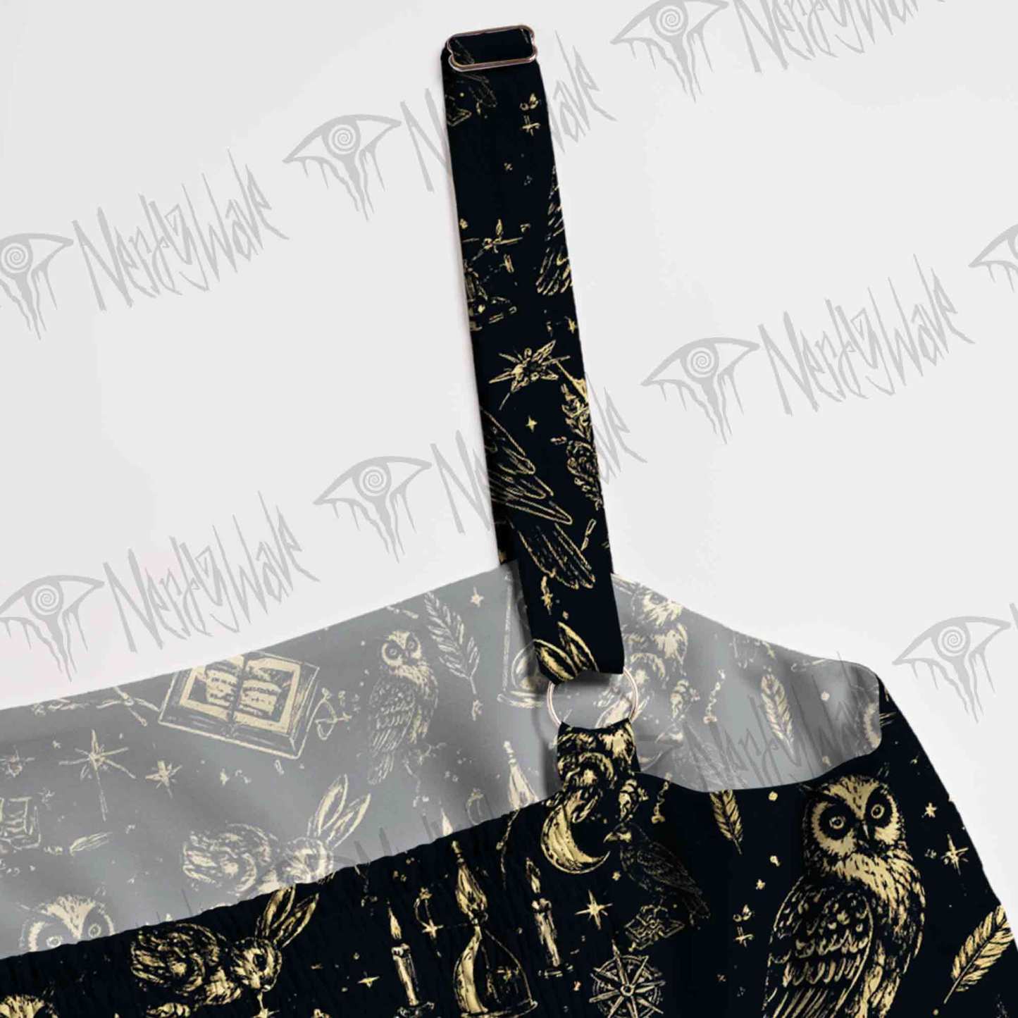 Celestial Familiars Wide Straps Maxi Dress
